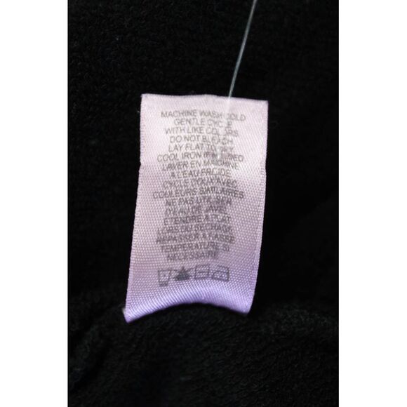 Calypso Saint Barth Womens Long Sleeves Light Sweater Black Size Extra Small - Picture 6 of 6